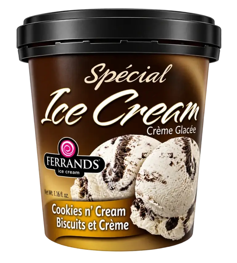 Ferrands Cookies n' Cream ice cream, 16oz tub