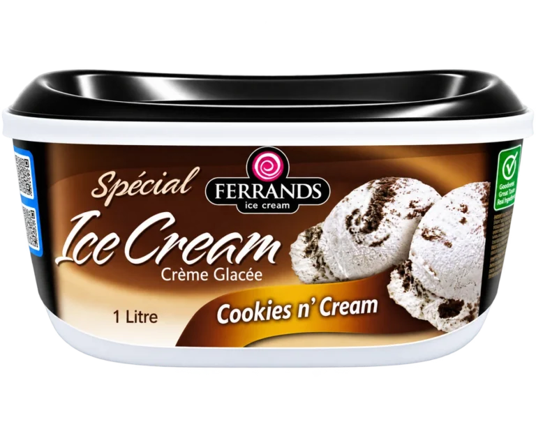 Ferrands Cookies n' Cream ice cream, 1L tub