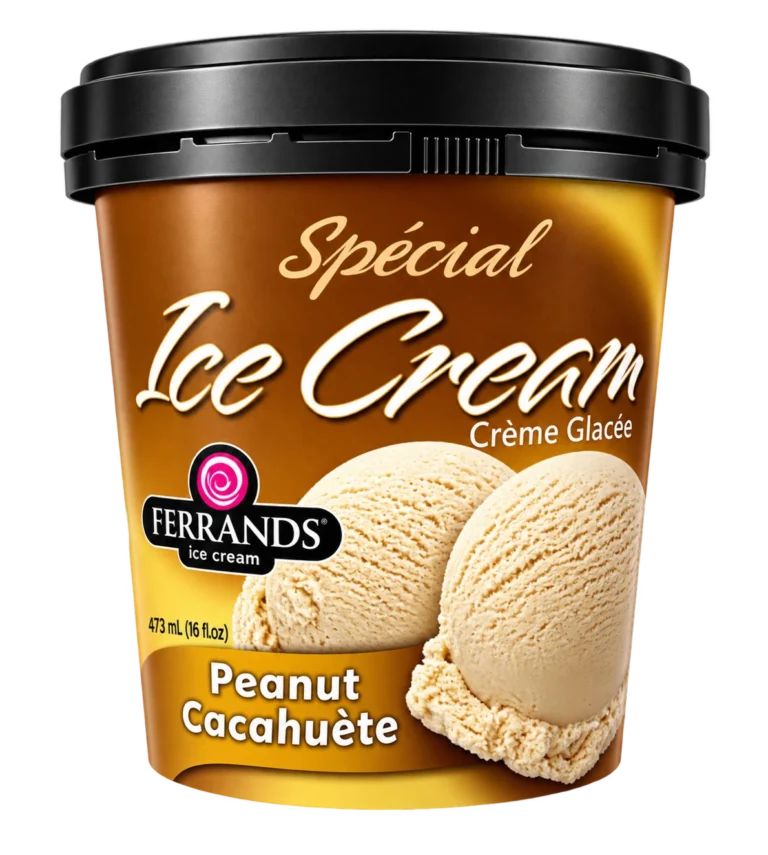 Ferrands Peanut ice cream, 16oz tub