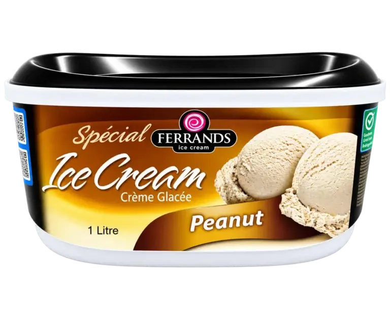 Ferrands Peanut ice cream, 1L tub