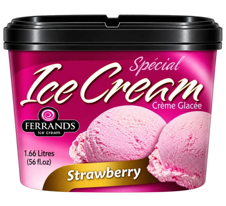 Ferrands Strawberry ice cream, 1.66L tub