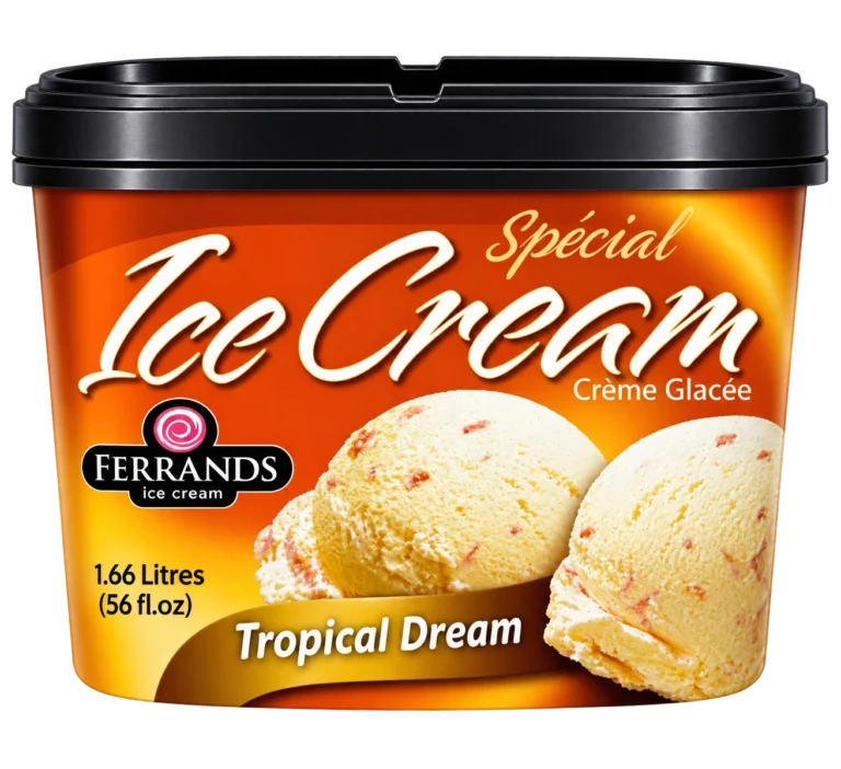 Ferrands Tropical Dream ice cream, 1.66L tub