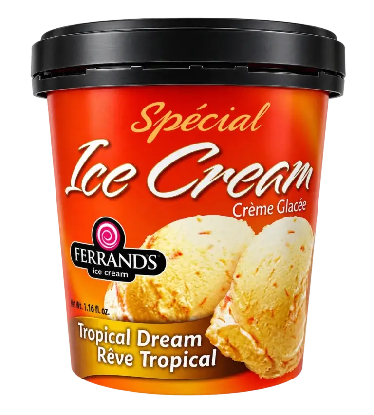 Ferrands Tropical Dream ice cream, 16oz tub