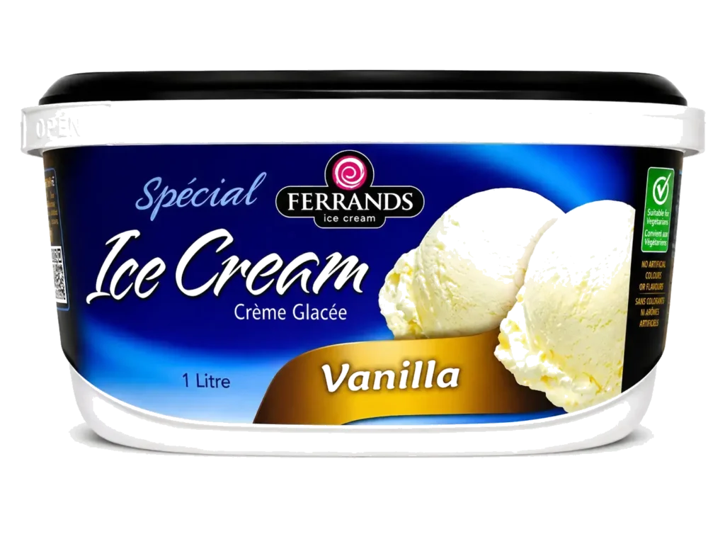 Ferrands Logo,Ferrands Vanilla Ice Cream